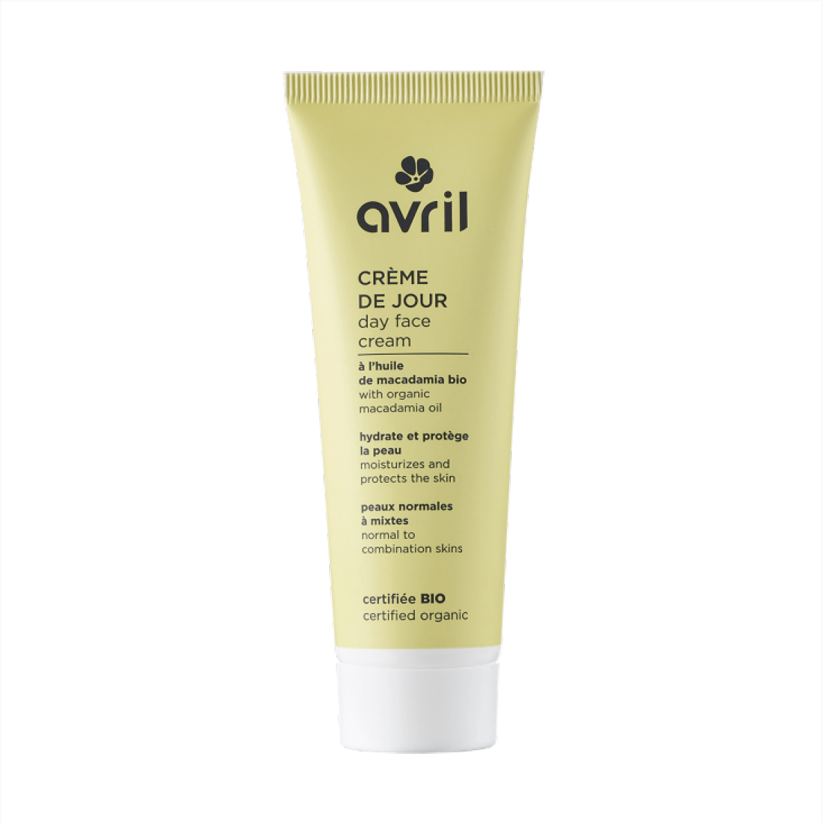 Crème de jour peaux normales & mixtes certifié bio - 50ml