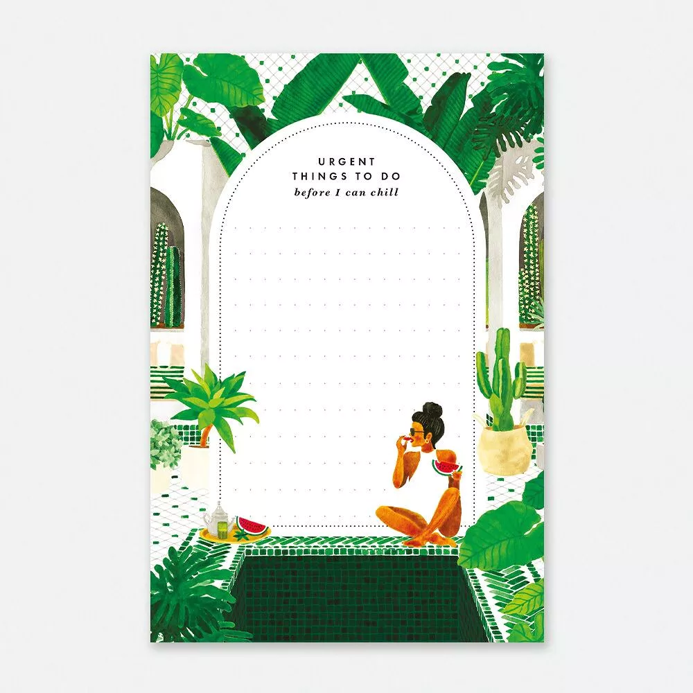 Notepad Planificateur illustration Medina