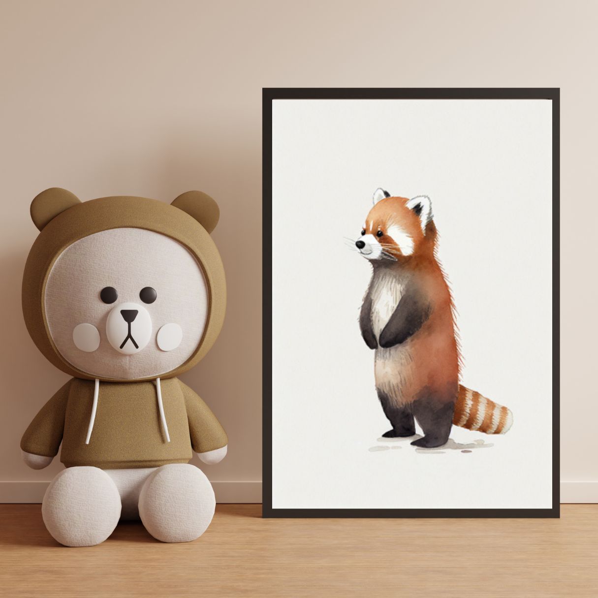 Affiche Baby Red Panda