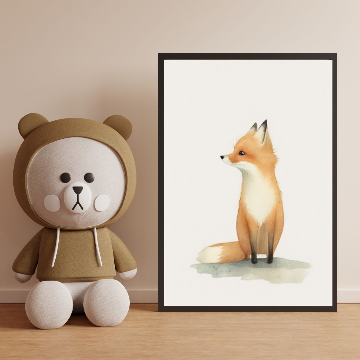 Affiche Baby Fox