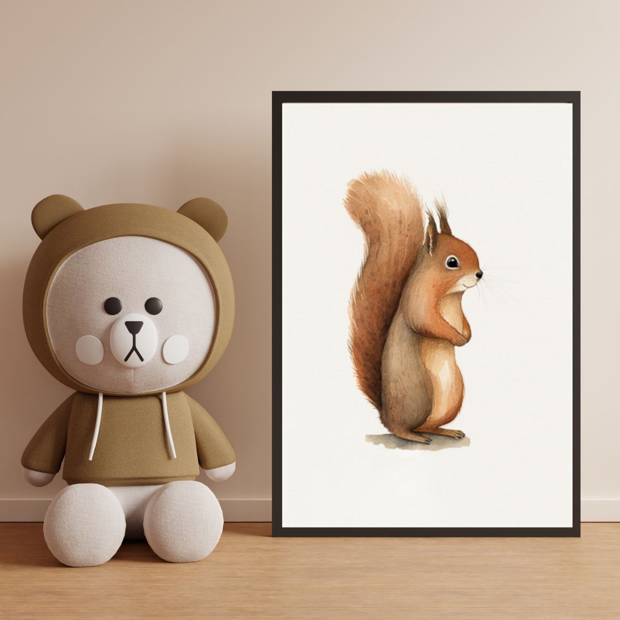 Affiche Baby Squirrel