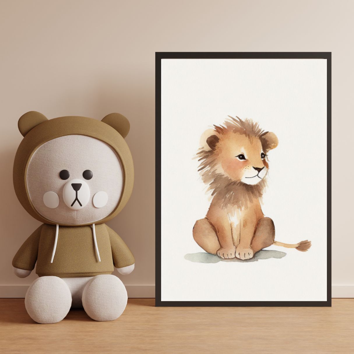 Affiche Baby Lion