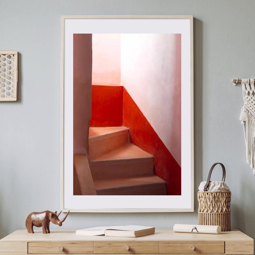 Affiche Moroccan Stairway