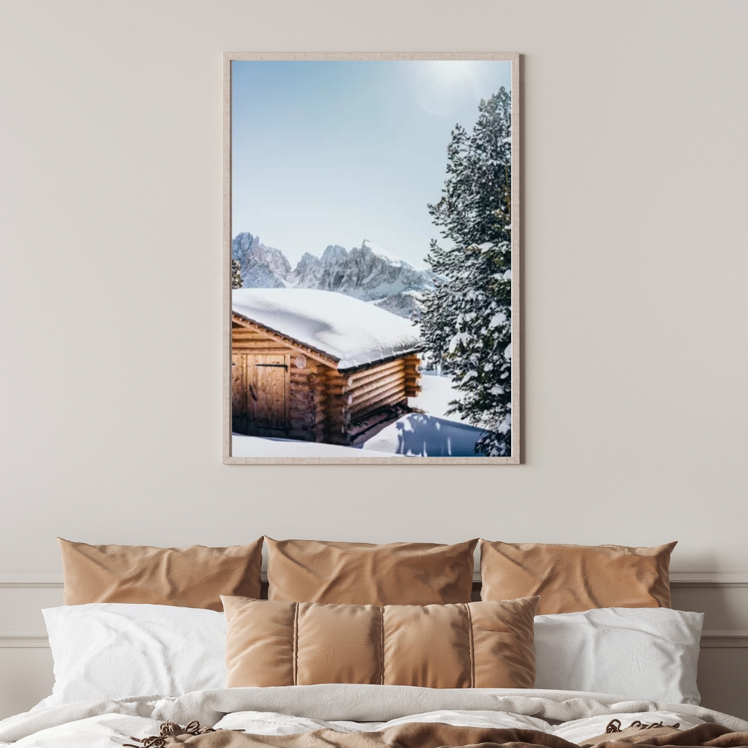 Affiche Winter Cabin