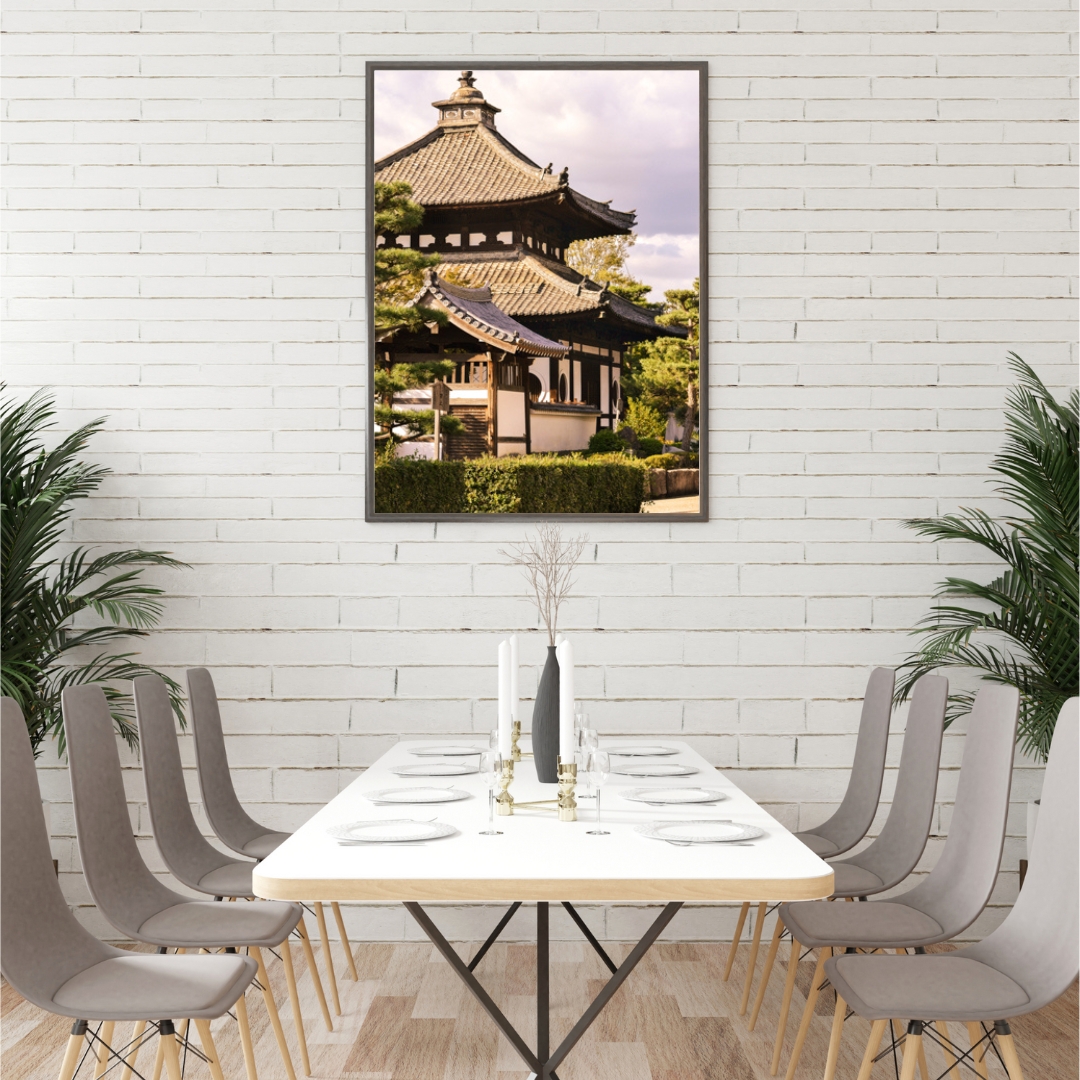 Affiche Japan Temple